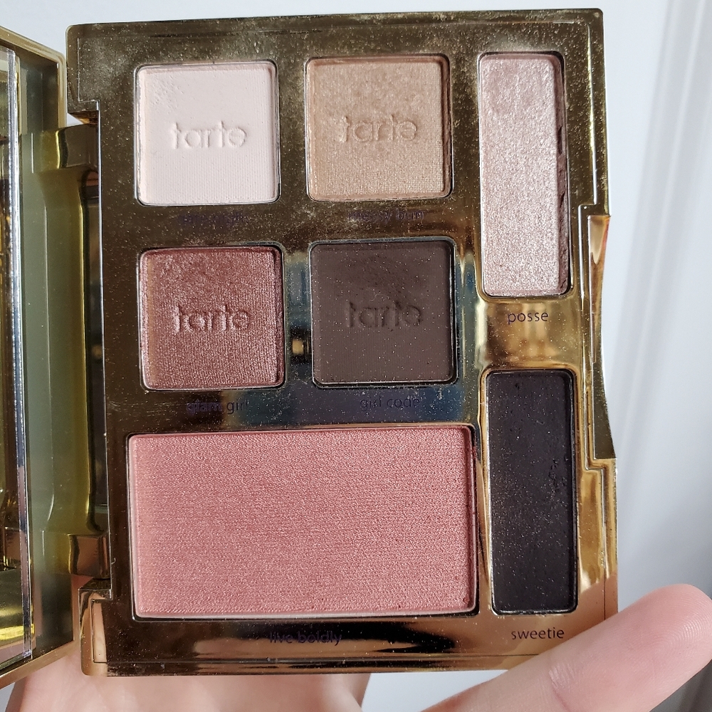 Tarte happy girls shine brighter eye and cheek palette